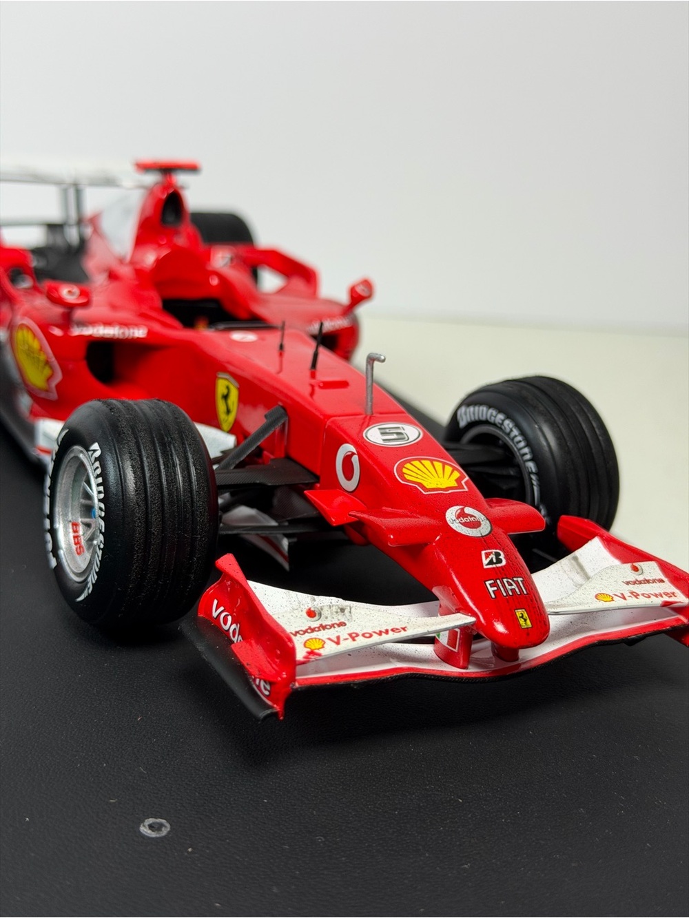 Hot Wheels 1:18 Ferrari 248 F1 Michael Schumacher Monza 2006 LE Collector Model